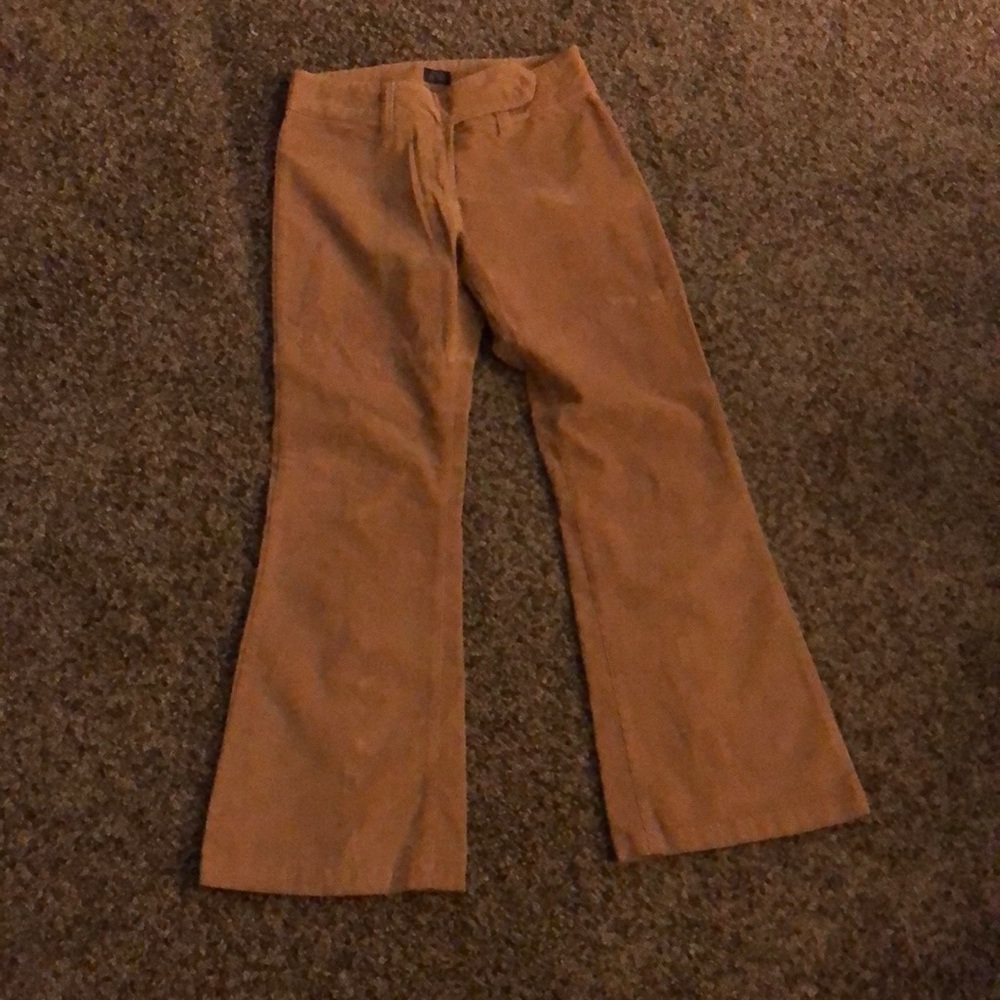 The Blues Womens corduroy flair slack size 8